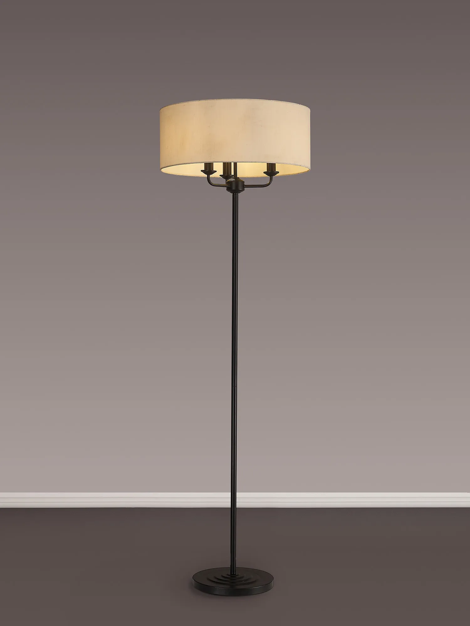 Banyan MB IV Floor Lamps Deco Shaded Floor Lamps